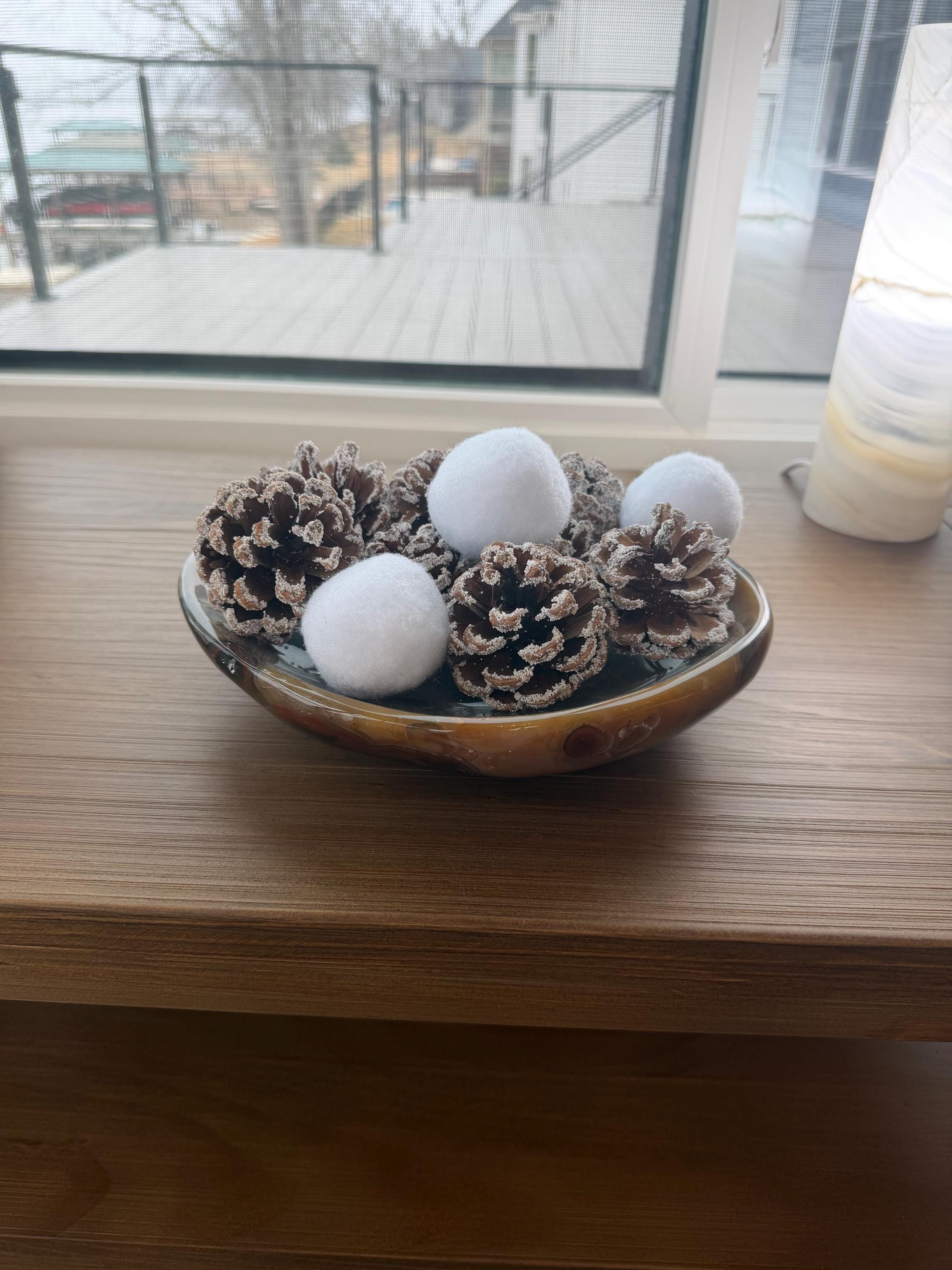 Decorative Agate Crystal Bowl, Jewelry Holder, Centerpiece