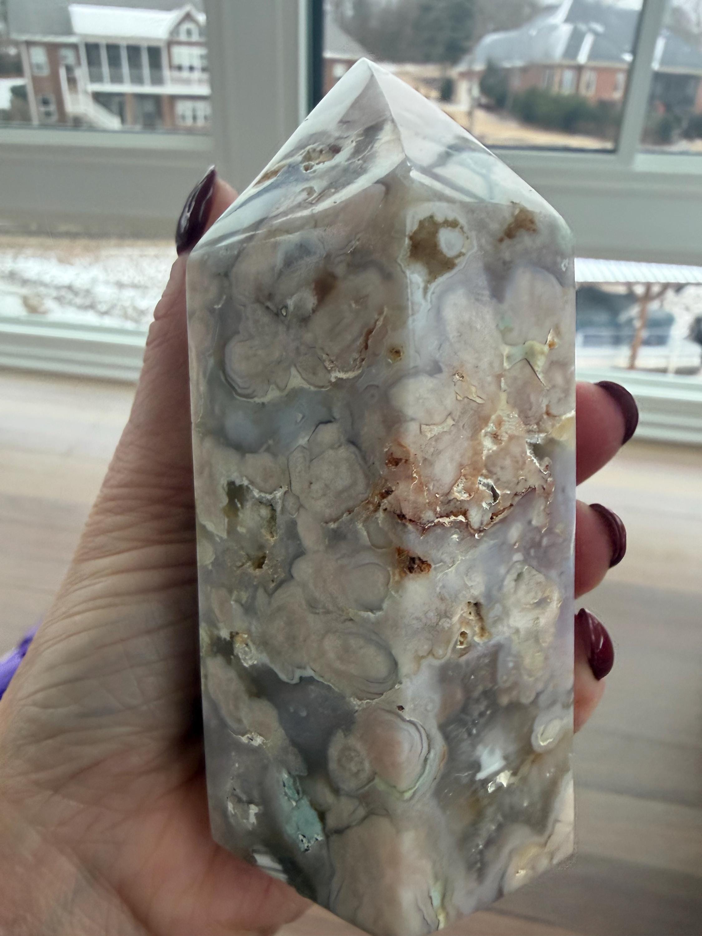 Flower Agate Tower