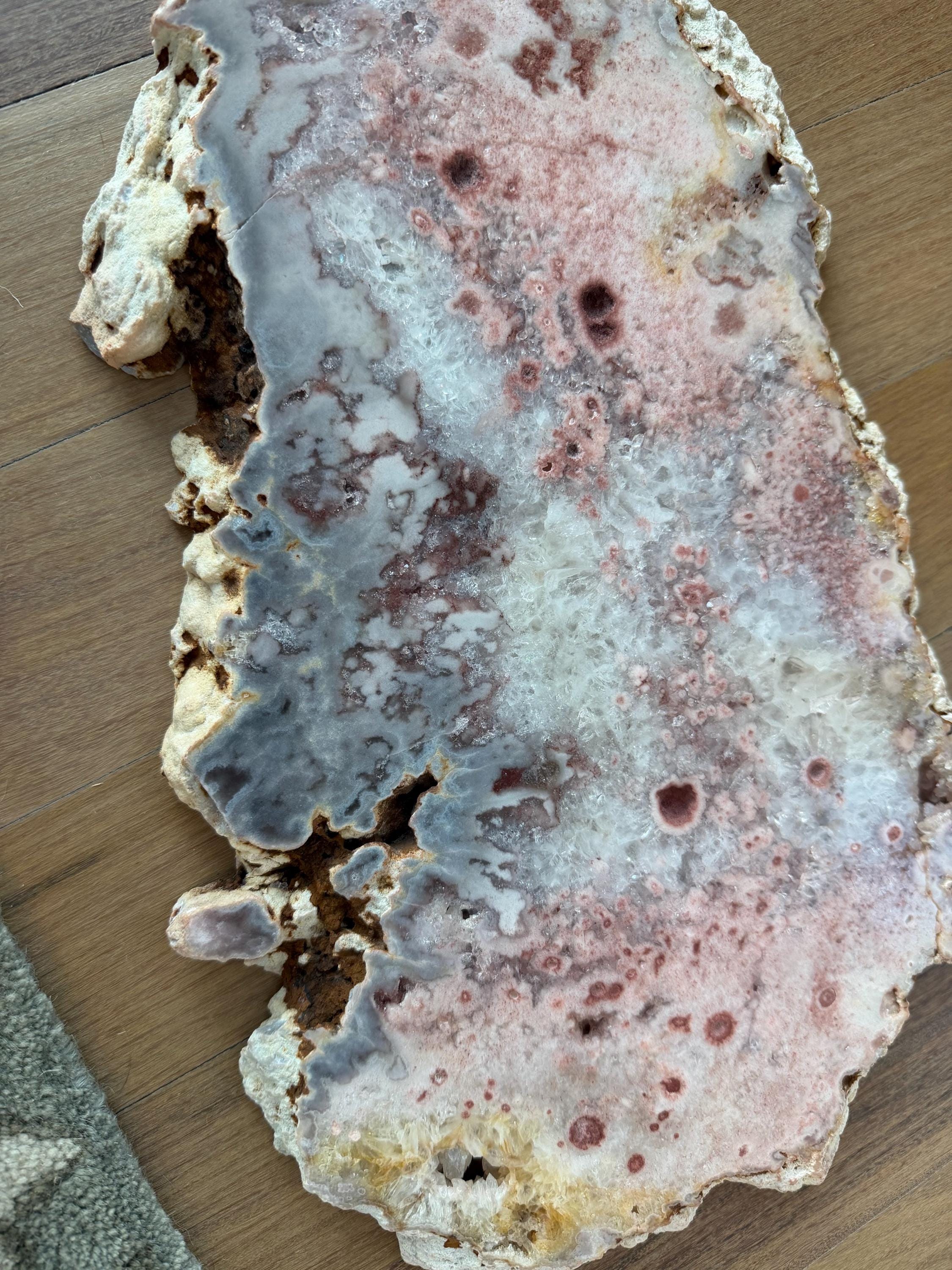 Stunning Pink Ameythst Slab