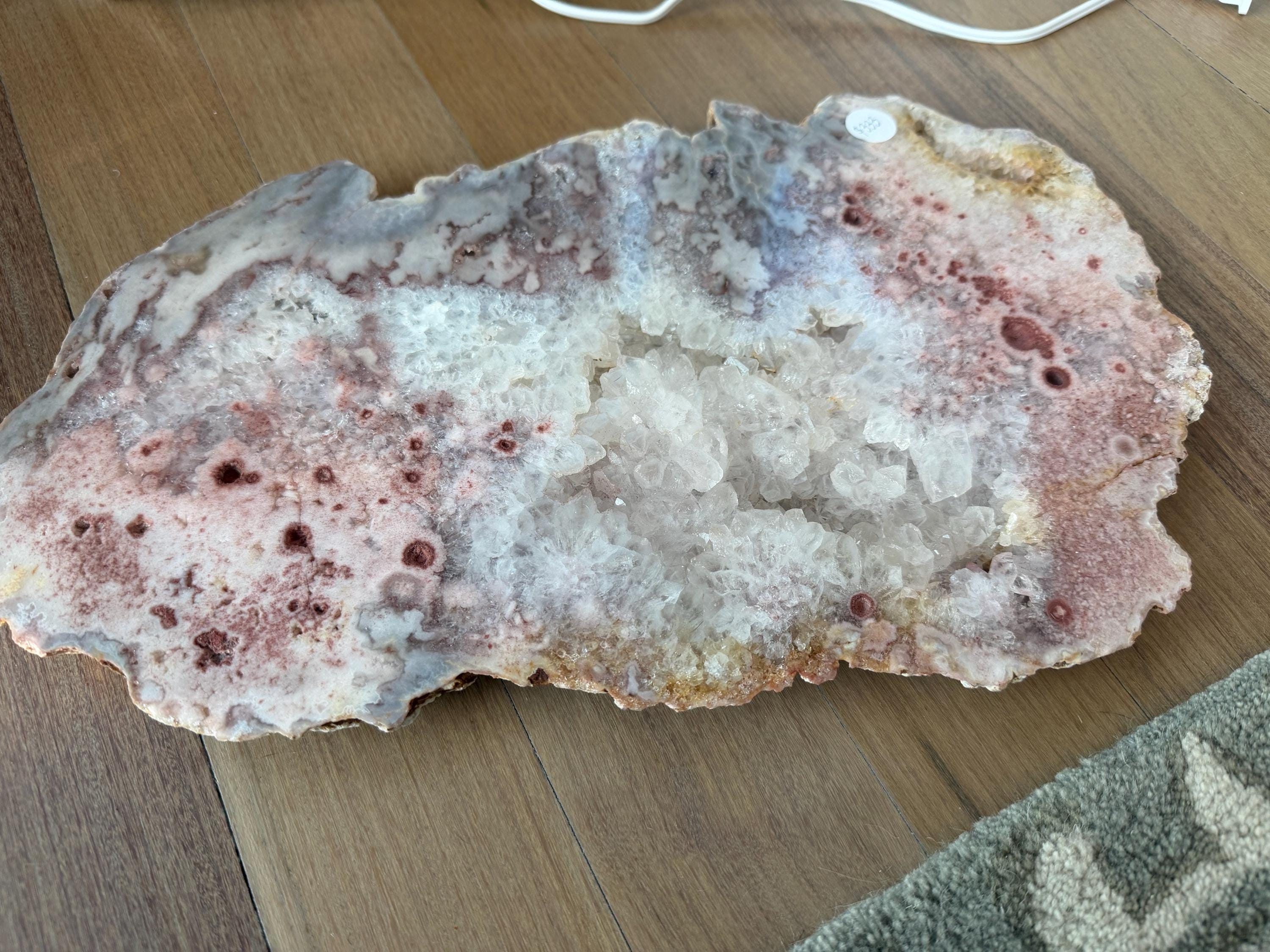 Stunning Pink Ameythst Slab