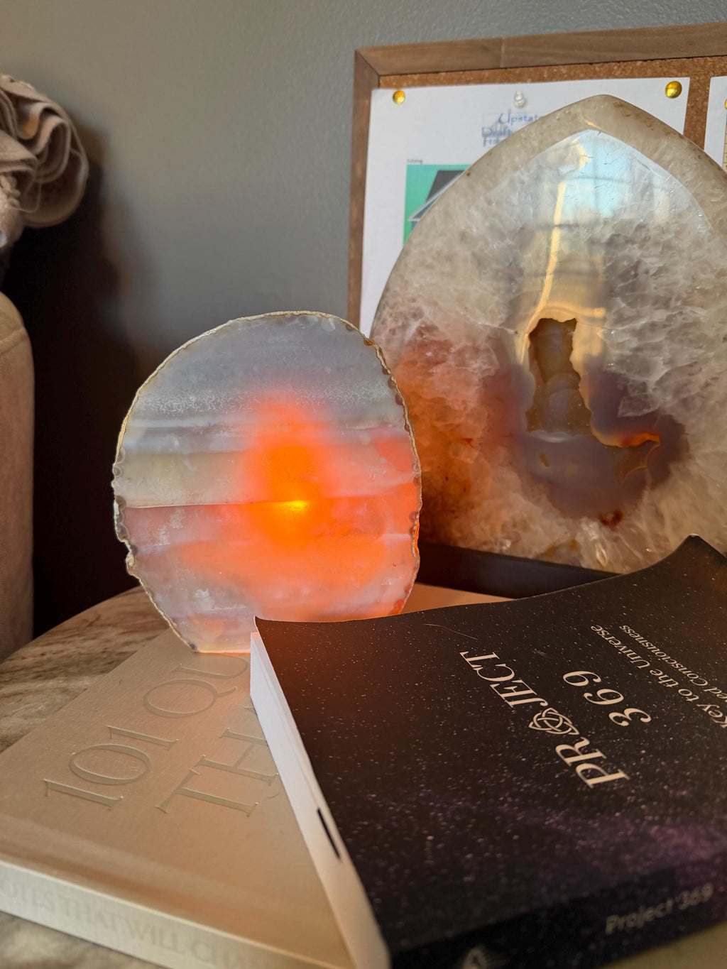 Agate Geode Lamp
